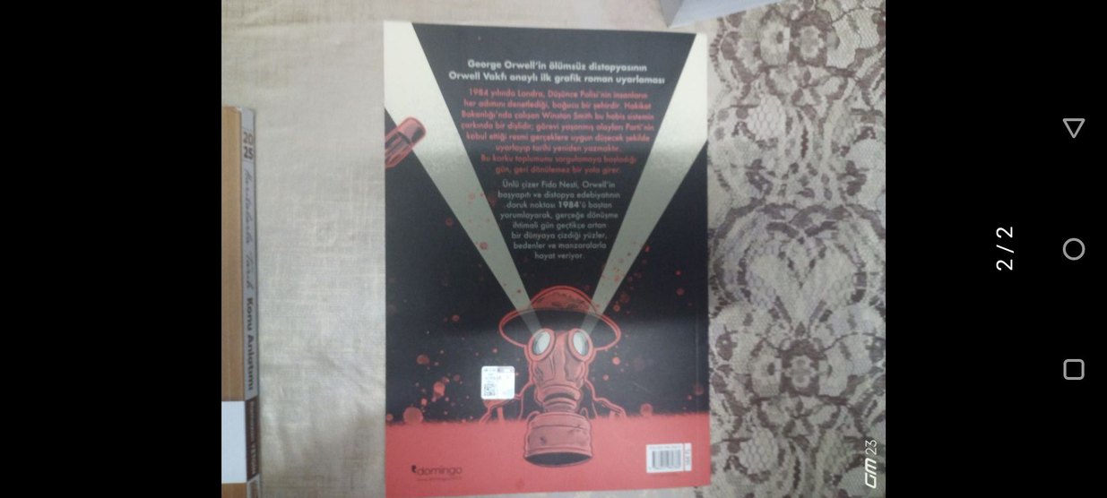 George Orwell 1984 Grafik Roman - Görsel 2