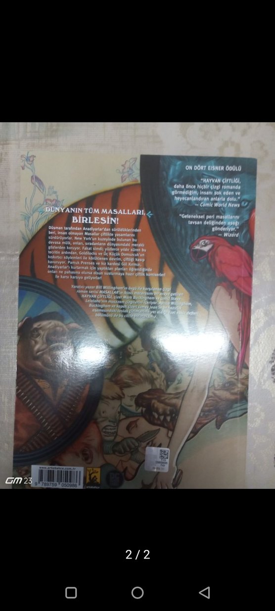 Masallar: Hayvan Çiftliği Romanı - Görsel 2