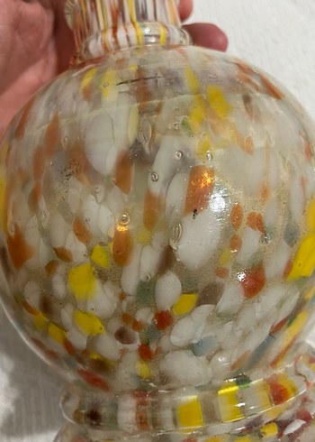 Renkli Cam Vazo - Görsel 5