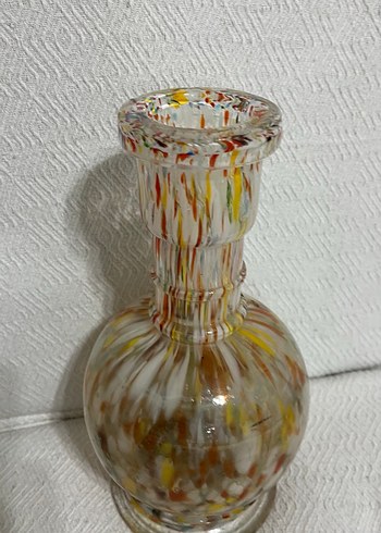 Renkli Cam Vazo - Görsel 2