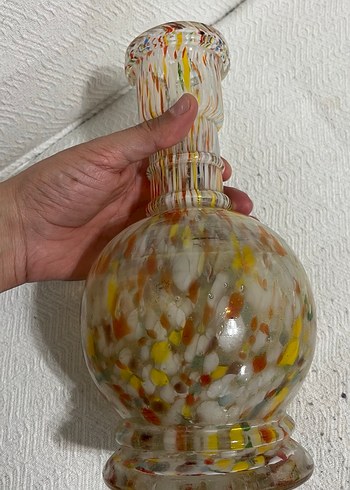 Renkli Cam Vazo - Görsel 6