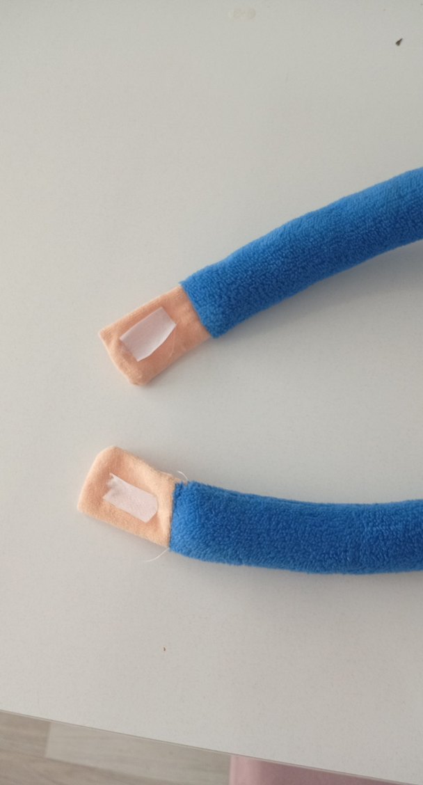 Renkli Mavi Peluş Maymun Oyuncak - Görsel 3