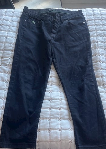 Lacoste Koyu Lacivert Denim Jean