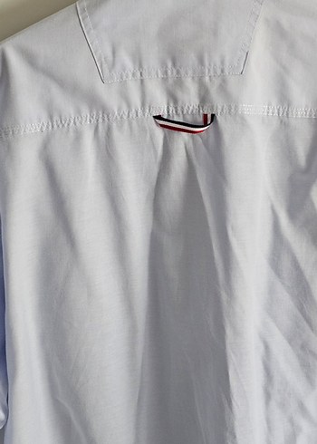 ERKEK MAVİ RENK SPOR CIFT CEPLI KOLDAN DUGMELI XL GÖMLEK - Görsel 2