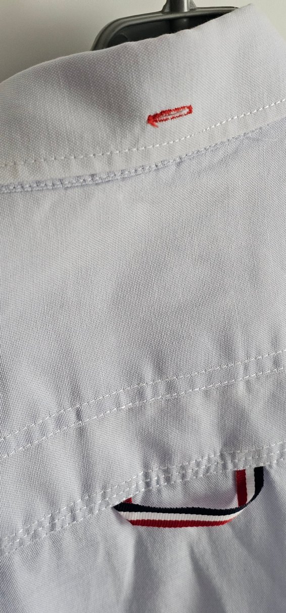 ERKEK MAVİ RENK SPOR CIFT CEPLI KOLDAN DUGMELI XL GÖMLEK - Görsel 5