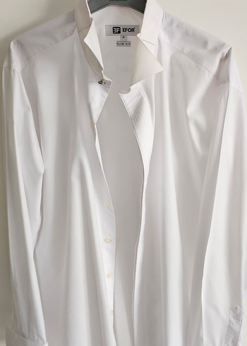 EFOR MARKA XL PAPYON YAKA MANŞETLI GÖMLEK - Görsel 2