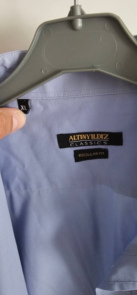 ALTINYILDIZ ERKEK XL KLASIK KESIM ACIK MAVI GÖMLEK - Görsel 4
