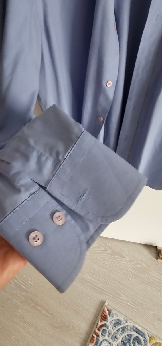 ALTINYILDIZ ERKEK XL KLASIK KESIM ACIK MAVI GÖMLEK - Görsel 3