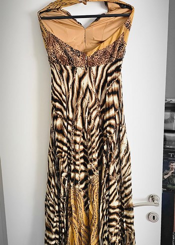 KADIN 38 BEDEN ABIYE ELBISE - Görsel 3