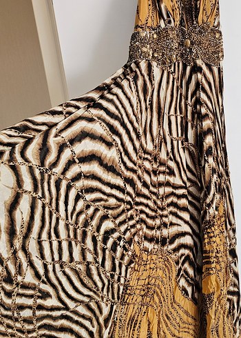 KADIN 38 BEDEN ABIYE ELBISE - Görsel 4