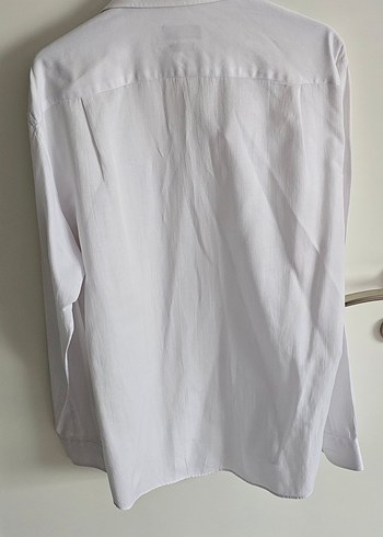 Altınyıldız Classics Beyaz Regular Fit L BEDEN erkek gömlek - Görsel 6