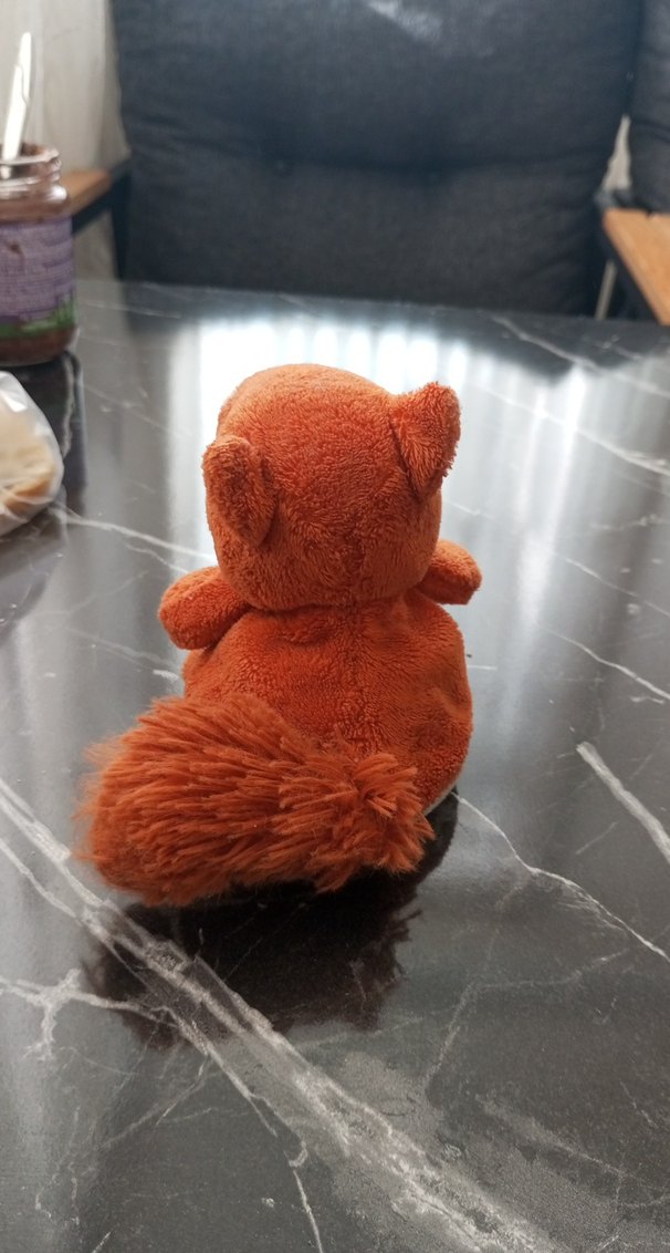 Renkli Turuncu Peluş Oyuncak - Görsel 2