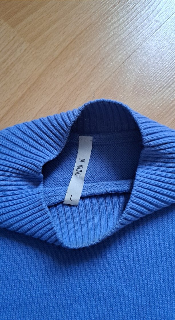 Mavi Kadın Triko Bisiklet Yaka Kazak - Görsel 2