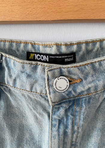 Mavi jeans mom jeanKadın Kot Pantolon - Görsel 2
