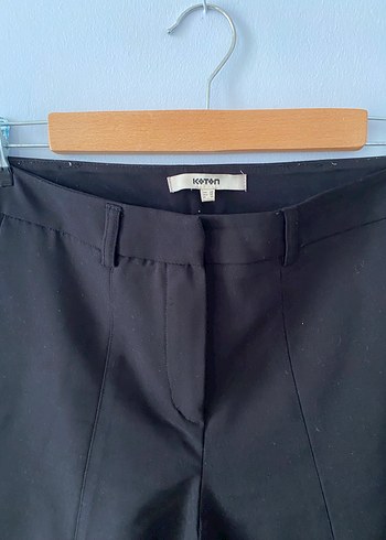 Siyah Kadın Kumaş Pantolon - Görsel 2