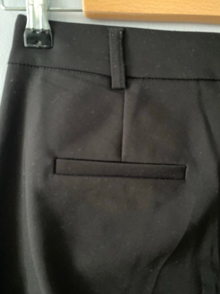 Siyah Kadın Kumaş Pantolon - Görsel 4