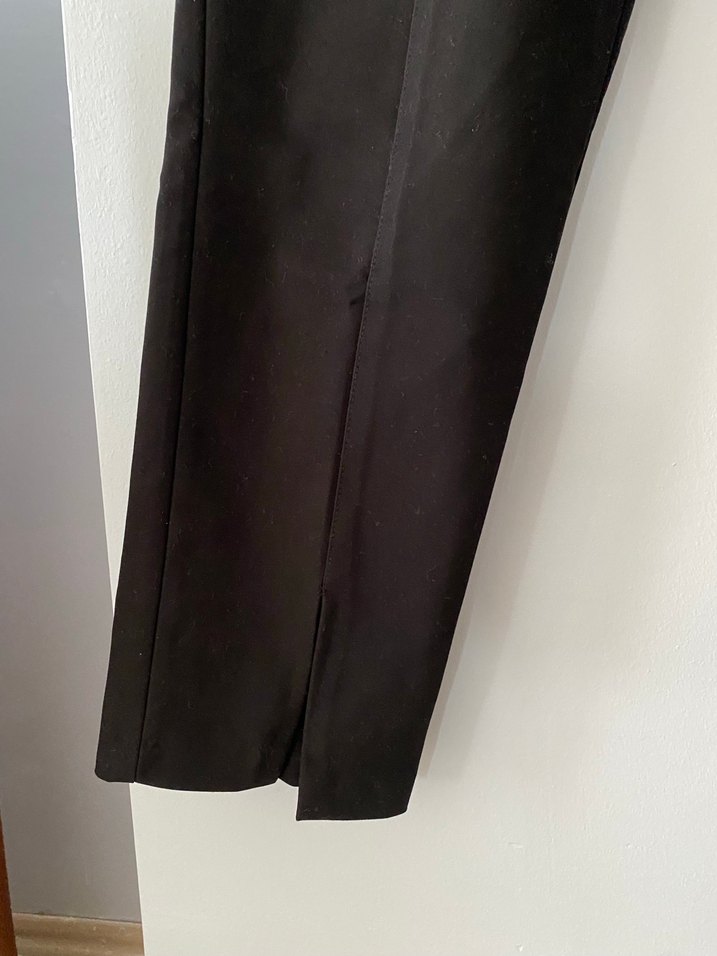 Siyah Kadın Kumaş Pantolon - Görsel 5