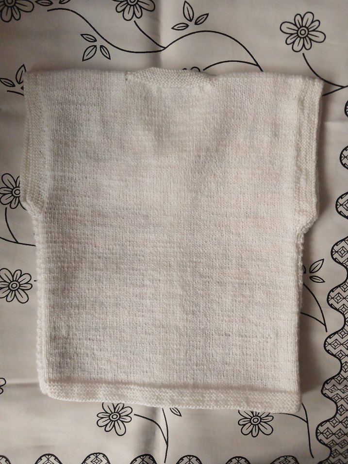 Kız Çocuk Renkli Örgü Yelek - Görsel 3