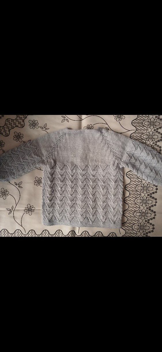 Erkek bebek örgü ceket - Görsel 3