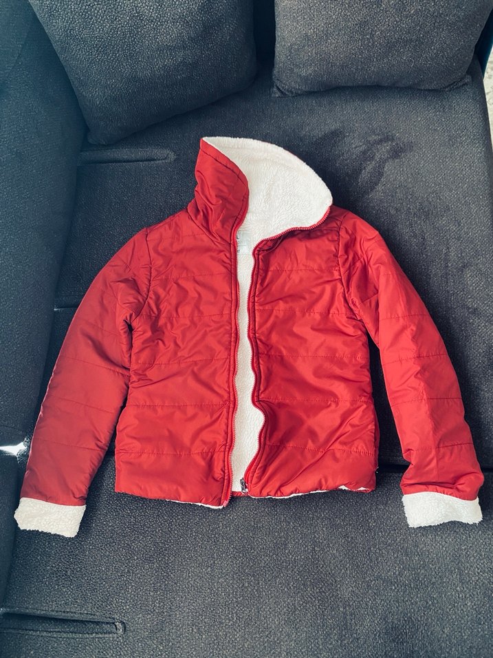 Bordo Kapüşonlu Kadın Kışlık Mont - Görsel 4