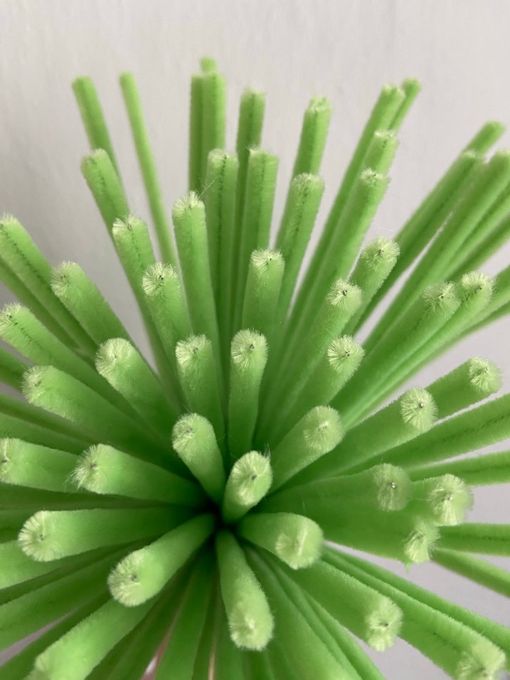 Fıstık yeşili Şönil - Görsel 2