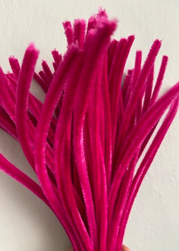 Fuşya pembe Şönil - Görsel 3