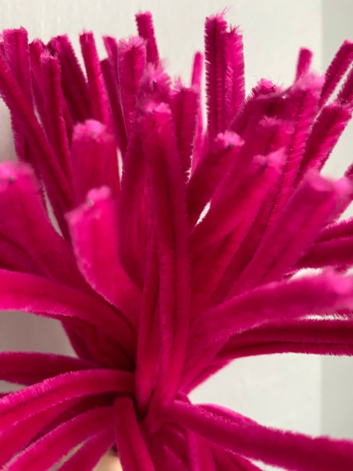 Fuşya pembe Şönil - Görsel 2