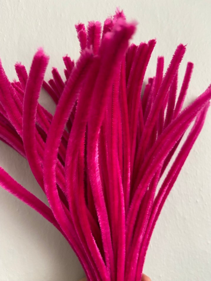 Fuşya pembe Şönil - Görsel 3