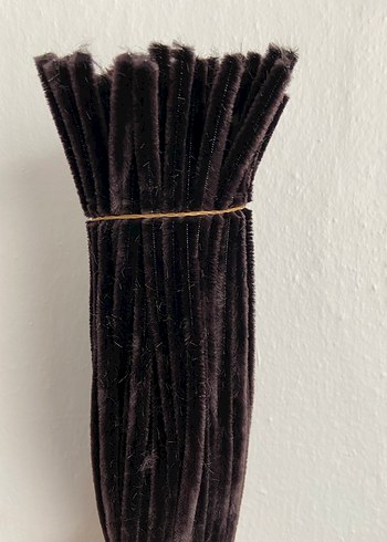 Koyu kahve Şönil - Görsel 3