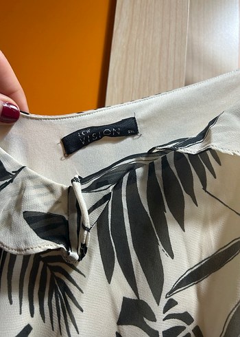 Bohem Tarzı Desenli Şifon Uzun Elbise - Görsel 3