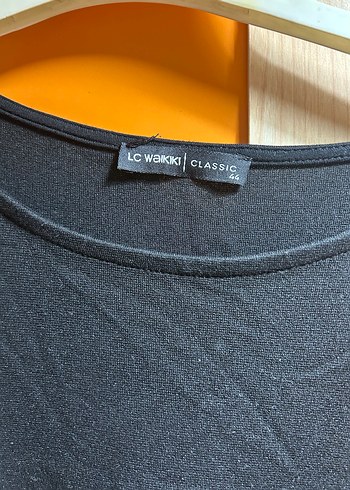 Siyah Uzun Kollu Midi Kadın Tunik - Görsel 2