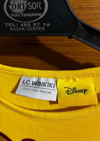 Sarı Kız Çocuk Uzun Kollu Disney Tişört - Görsel 3
