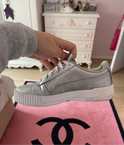 37 Beden çeşitli Renk Puma gümüş rengi ayakkabı