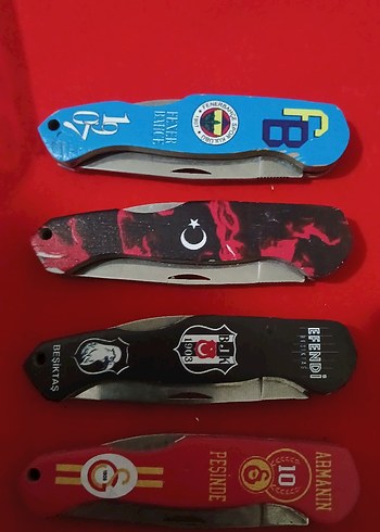 Renkli taraftar Temalı Cep Bıçakları - Görsel 2