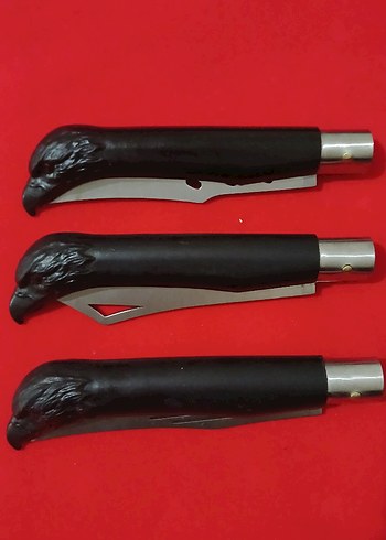 Siyah Saplı Paslanmaz Çelik Bıçak - Görsel 2