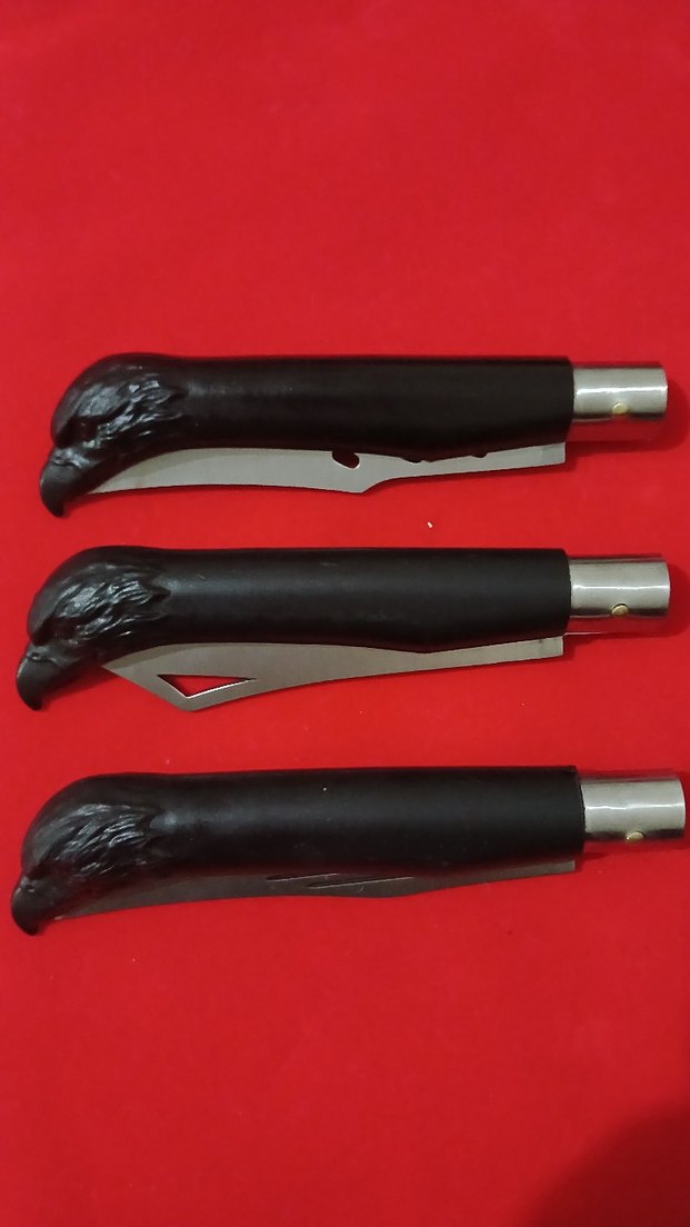 Siyah Saplı Paslanmaz Çelik Bıçak - Görsel 2