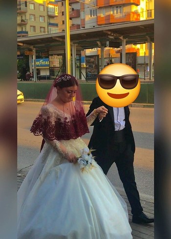 Modern Klasik Beyaz Prenses Gelinlik - Görsel 2