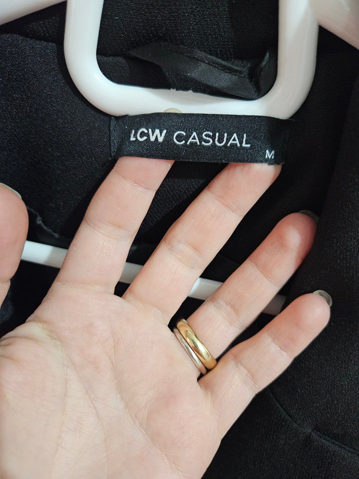 Siyah Düğmeli Kadın Blazer Ceket - Görsel 3