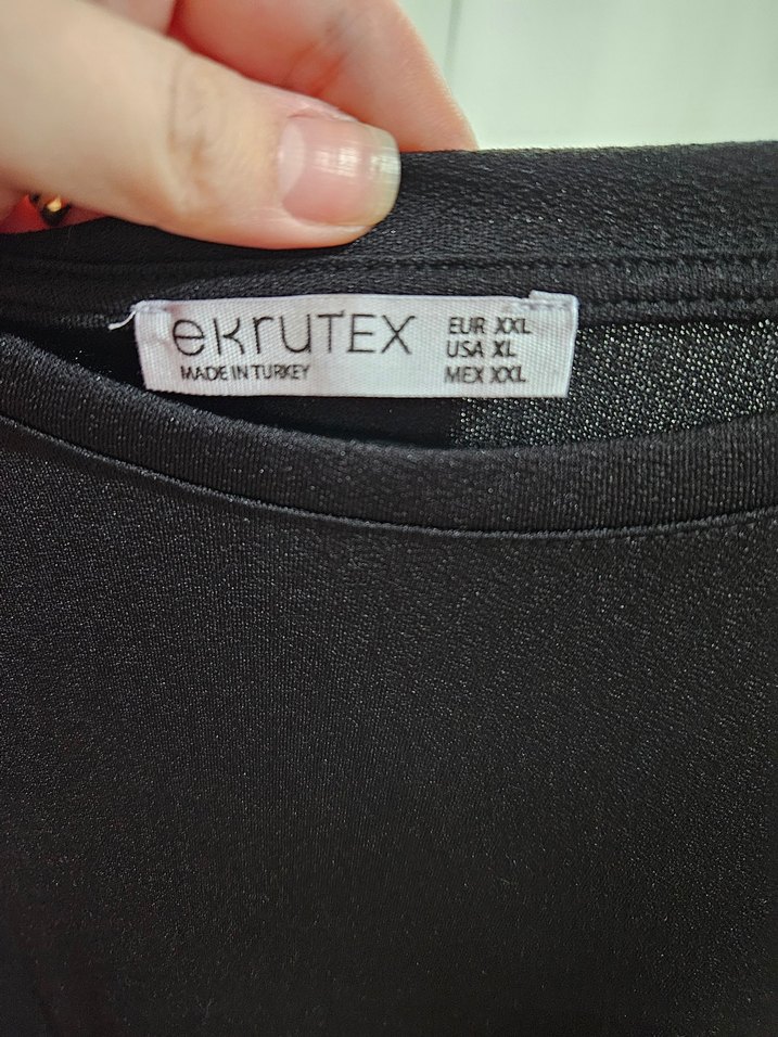 Simli Uzun Kollu Elbise - Görsel 4