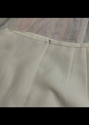 Zara beyaz etek - Görsel 3