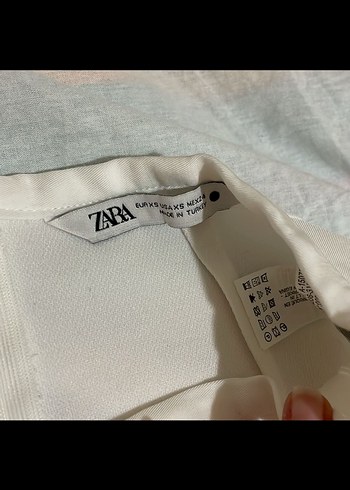 Zara beyaz etek - Görsel 2