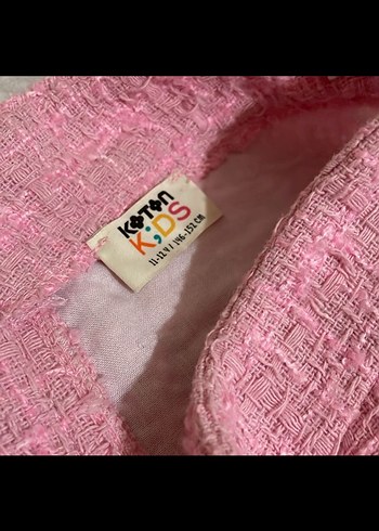 Düğmeli Pembe Mini Etek - Görsel 3