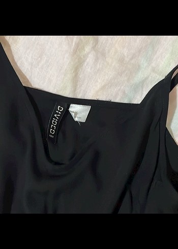 Siyah V Yaka Mini Tulum - Görsel 3