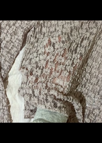 BERSHKA üst dantelli - Görsel 3