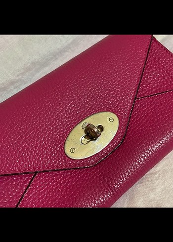 Pembe Deri Tokalı Kadın Portföy Cüzdan - Görsel 2