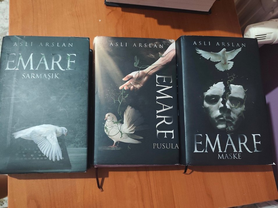 Aslı Arslan - Emare Serisi Romanları 3lü set cilti - Görsel 2