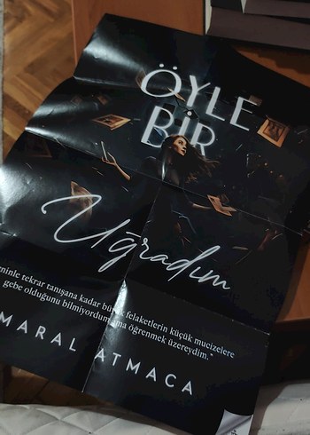 Öyle Bir Uğradım - Maral Atmaca ciltli yan baskılı - Görsel 6