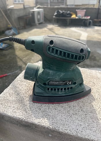 Delikli Gri Elektrikli Zımpara Makinesi - Görsel 4