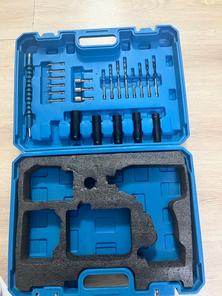 Boş matkap çantası 
Kimmeer Plus Mavi Darbeli Anahtar Seti - Görsel 2