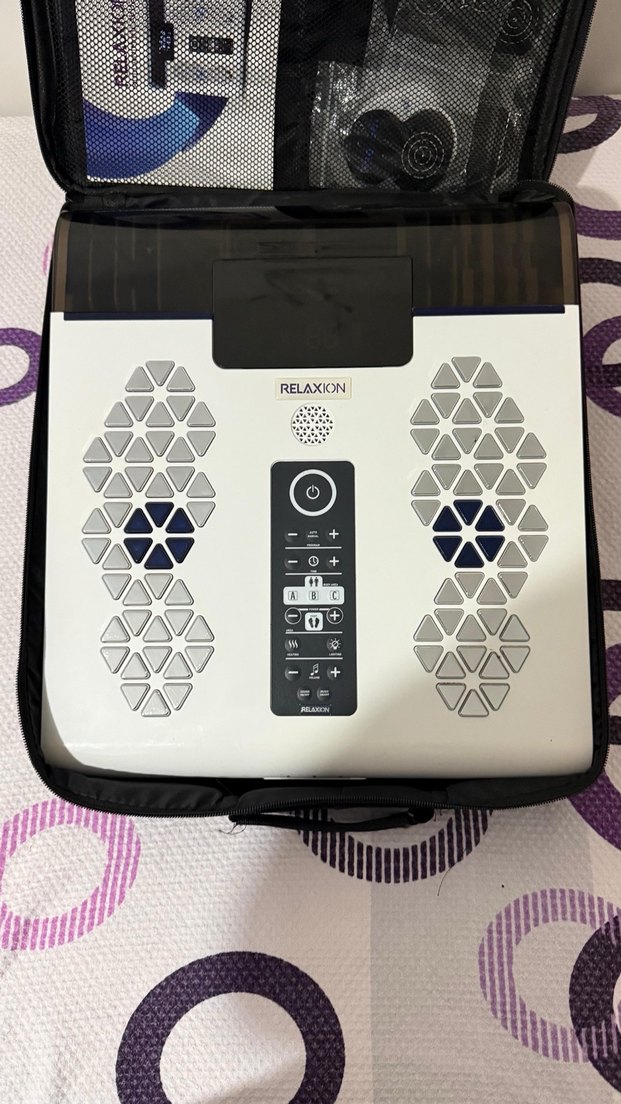 Masaj aleti 
Relaxxon Beyaz Taşınabilir Masaj Cihazı - Görsel 2